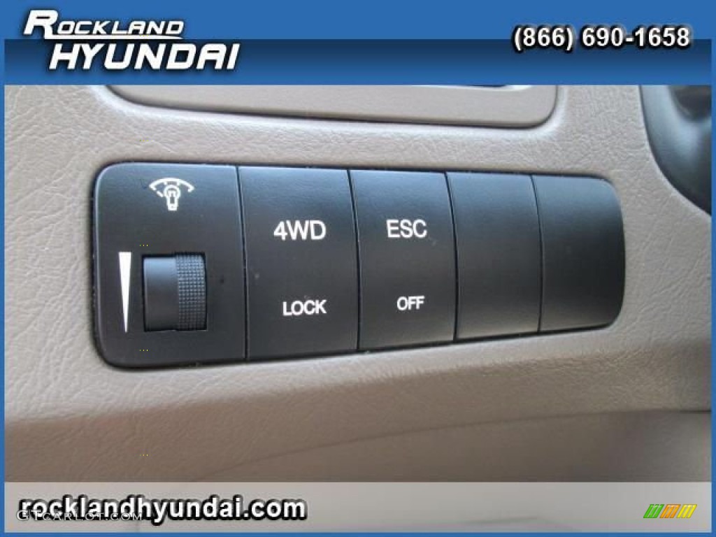 2006 Tucson GLS V6 4x4 - Obsidian Black / Gray photo #20