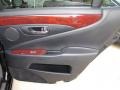 Black 2009 Lexus LS 460 Door Panel