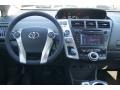 2012 Toyota Prius v Dark Gray Interior Dashboard Photo