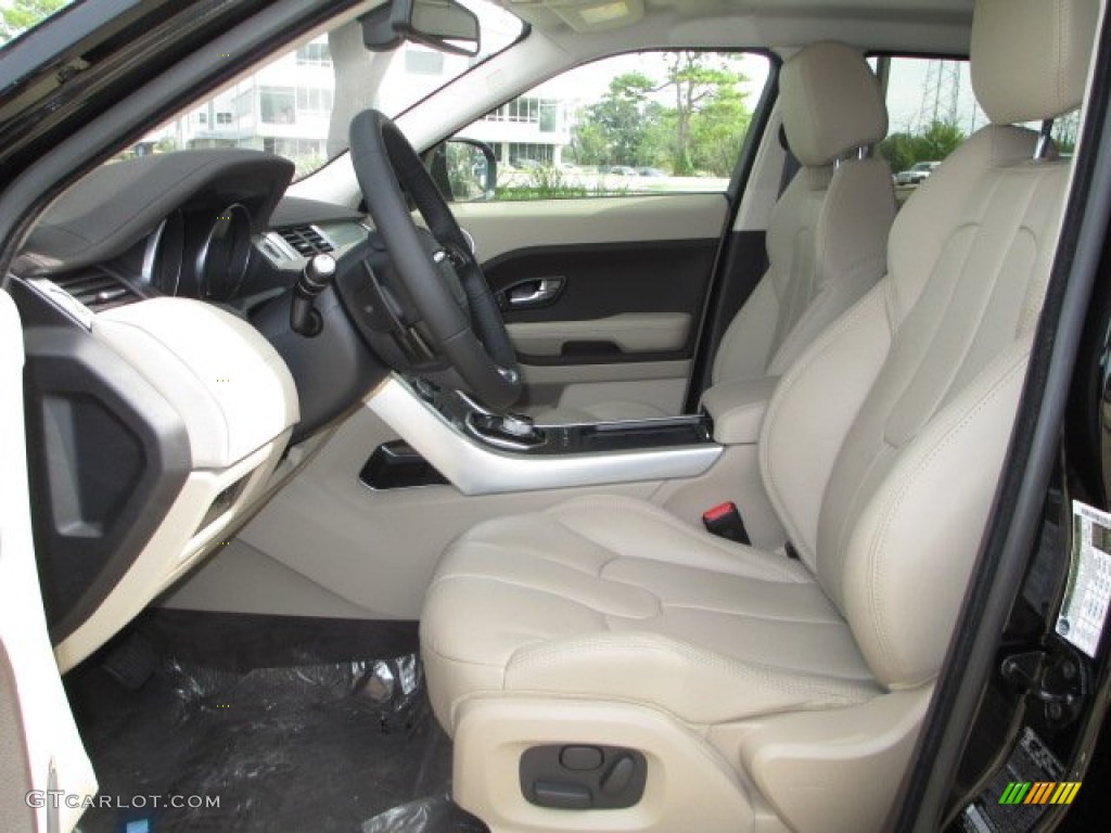 Almond/Espresso Interior 2013 Land Rover Range Rover Evoque Pure Photo #72303169