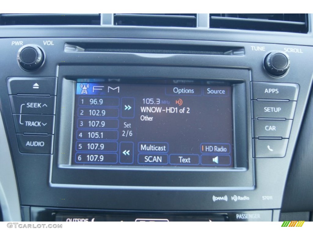 2012 Toyota Prius v Three Hybrid Audio System Photo #72303313