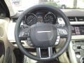 Almond/Espresso 2013 Land Rover Range Rover Evoque Pure Steering Wheel