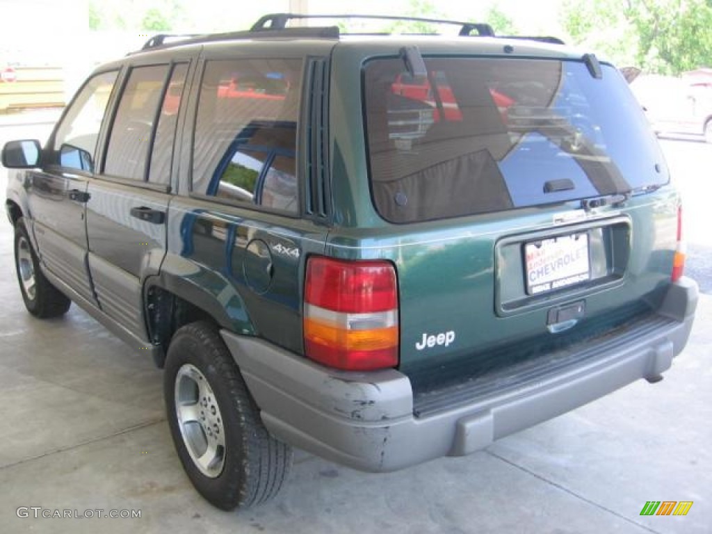 1997 Grand Cherokee Laredo 4x4 - Forest Green Pearl / Agate Black photo #7