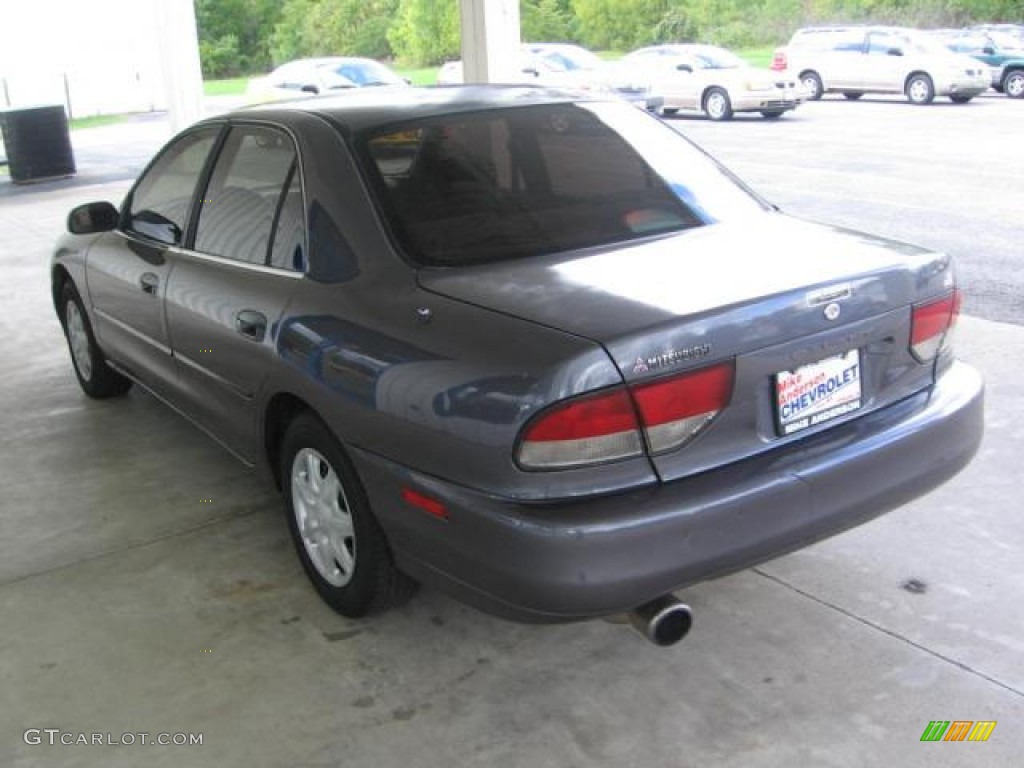1998 Galant ES - Magenta Gray Pearl / Gray photo #2