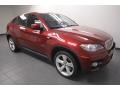 2009 Vermilion Red Metallic BMW X6 xDrive50i  photo #8