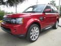 Front 3/4 View of 2013 Range Rover Sport HSE