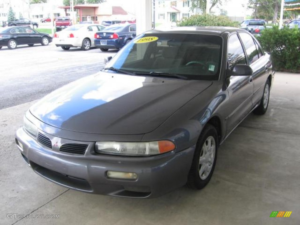 1998 Galant ES - Magenta Gray Pearl / Gray photo #17