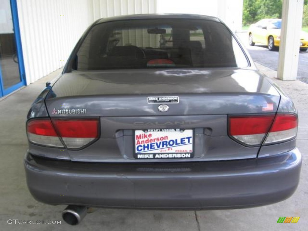 1998 Galant ES - Magenta Gray Pearl / Gray photo #18