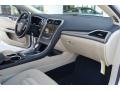 2013 White Platinum Metallic Tri-coat Ford Fusion SE  photo #16