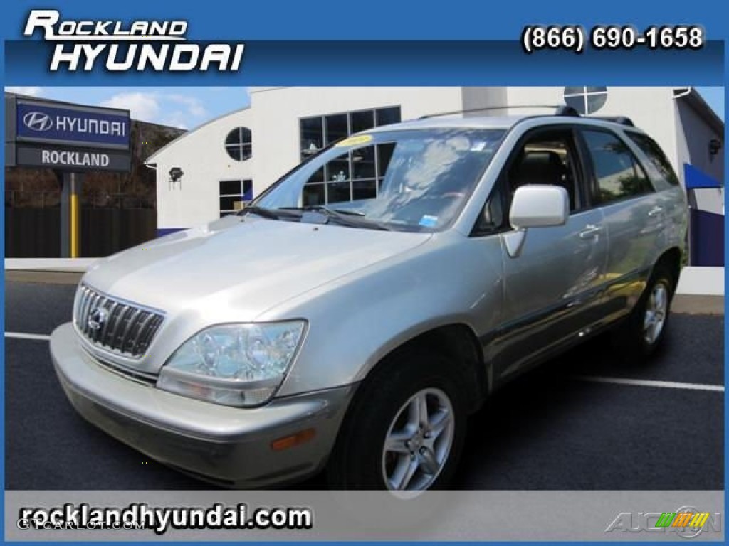 2003 RX 300 AWD - Millenium Silver Metallic / Black photo #1