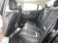 2012 Jaguar XF Ivory/Warm Charcoal Interior Rear Seat Photo