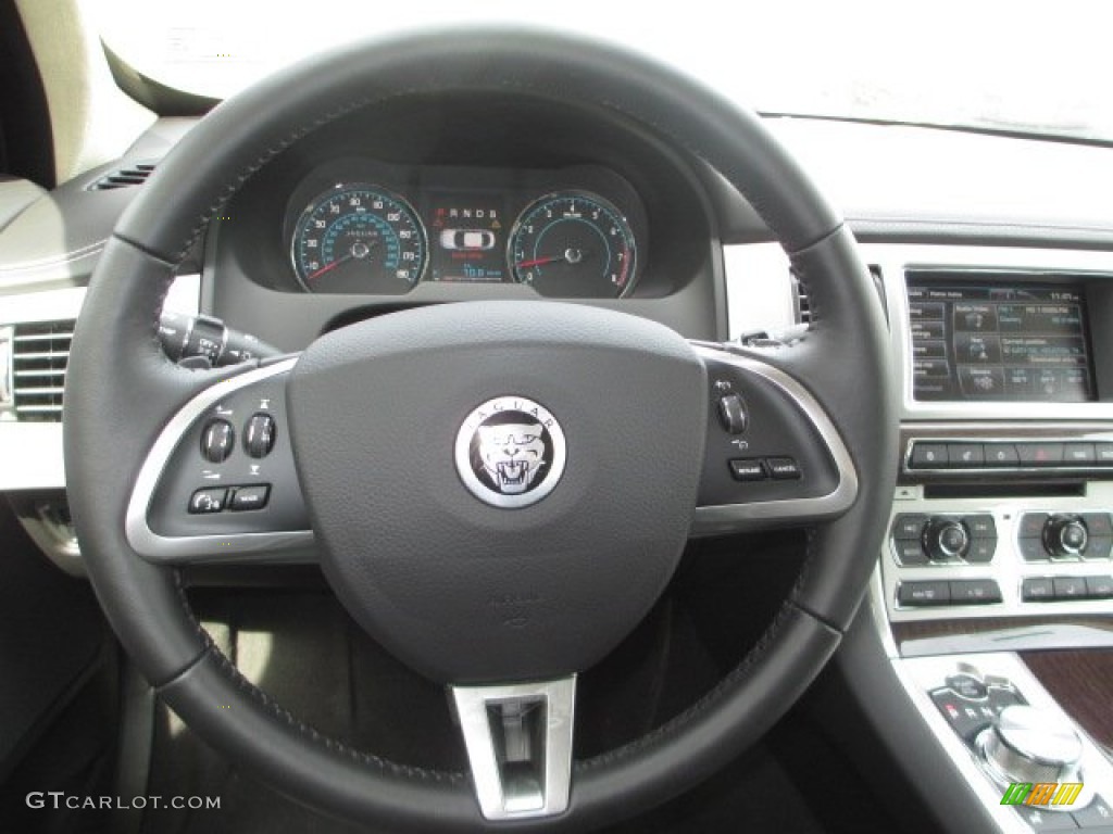 2012 Jaguar XF Supercharged Steering Wheel Photos