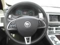 2012 Jaguar XF Ivory/Warm Charcoal Interior Steering Wheel Photo