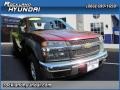 2007 Deep Ruby Red Metallic Chevrolet Colorado LT Z71 Extended Cab 4x4  photo #5