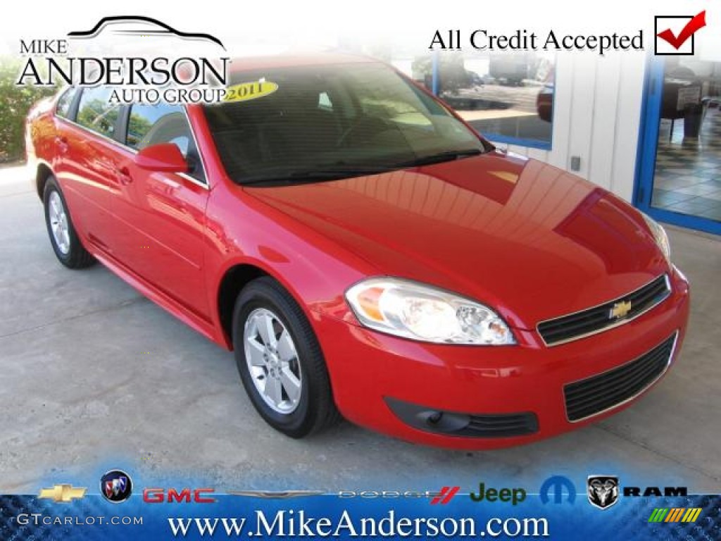 2011 Impala LT - Victory Red / Ebony photo #1