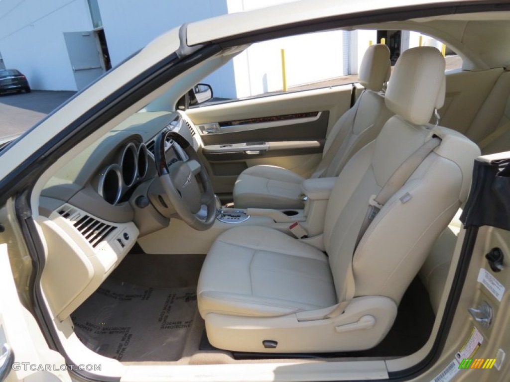 Medium Pebble Beige/Cream Interior 2010 Chrysler Sebring Limited Hardtop Convertible Photo #72306931