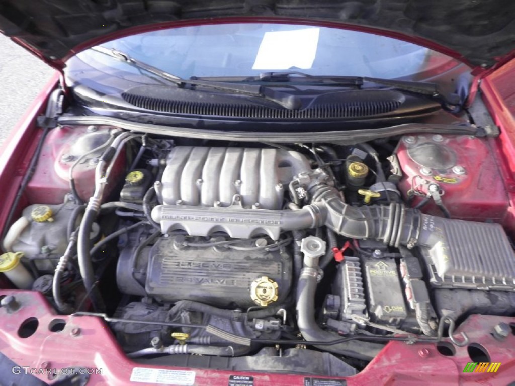 1998 Chrysler Sebring JX Convertible 2.5 Liter SOHC 24-Valve V6 Engine Photo #72307933