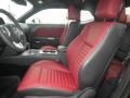 Radar Red/Dark Slate Gray 2013 Dodge Challenger R/T Interior Color