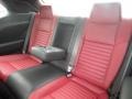 Radar Red/Dark Slate Gray Rear Seat Photo for 2013 Dodge Challenger #72309625