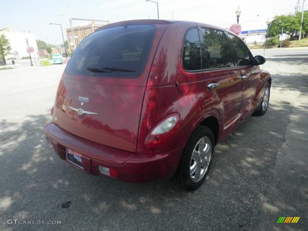 2006 PT Cruiser Limited - Inferno Red Crystal Pearl / Pastel Slate Gray photo #3