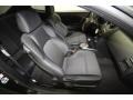 2008 Hyundai Tiburon GS Black Cloth Interior Front Seat Photo