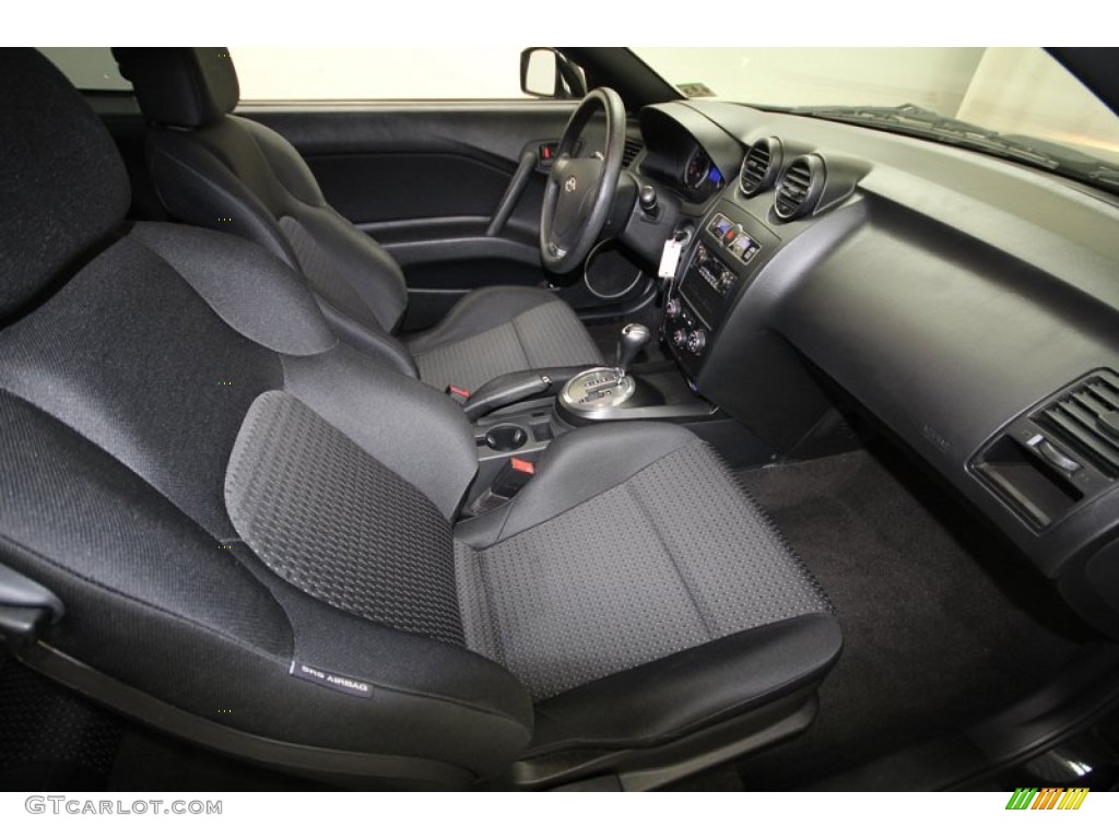 GS Black Cloth Interior 2008 Hyundai Tiburon GS Photo #72309850