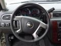 Ebony 2013 Chevrolet Suburban LT Steering Wheel