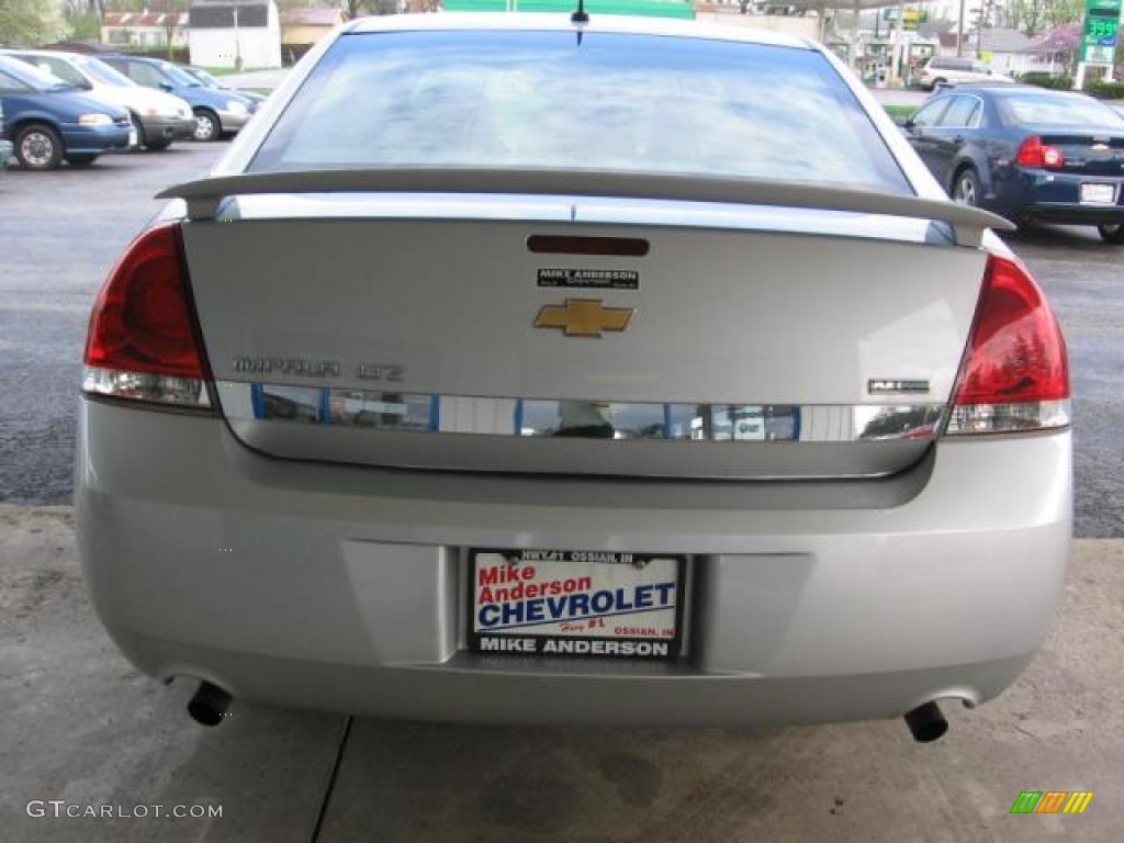 2011 Impala LTZ - Silver Ice Metallic / Gray photo #18