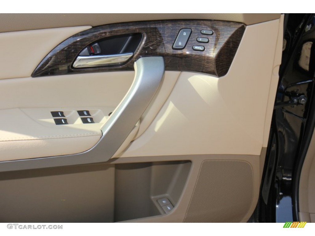 2013 MDX SH-AWD Advance - Crystal Black Pearl / Parchment photo #19