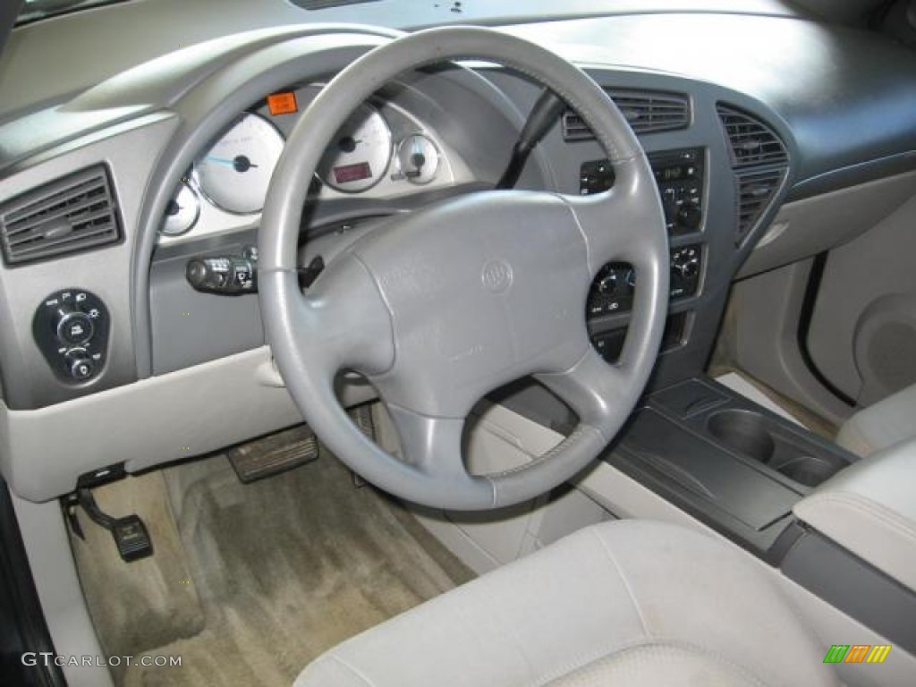 2004 Buick Rendezvous CX Light Gray Steering Wheel Photo #72310414