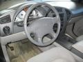 2004 Buick Rendezvous Light Gray Interior Steering Wheel Photo