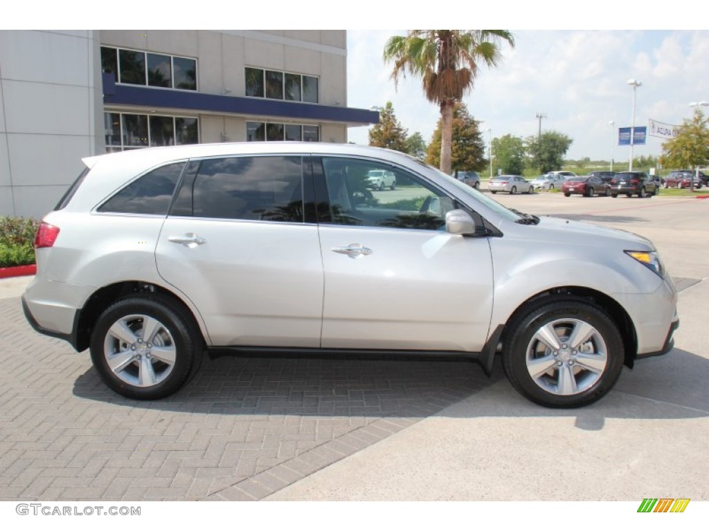2013 MDX SH-AWD Technology - Palladium Metallic / Ebony photo #8
