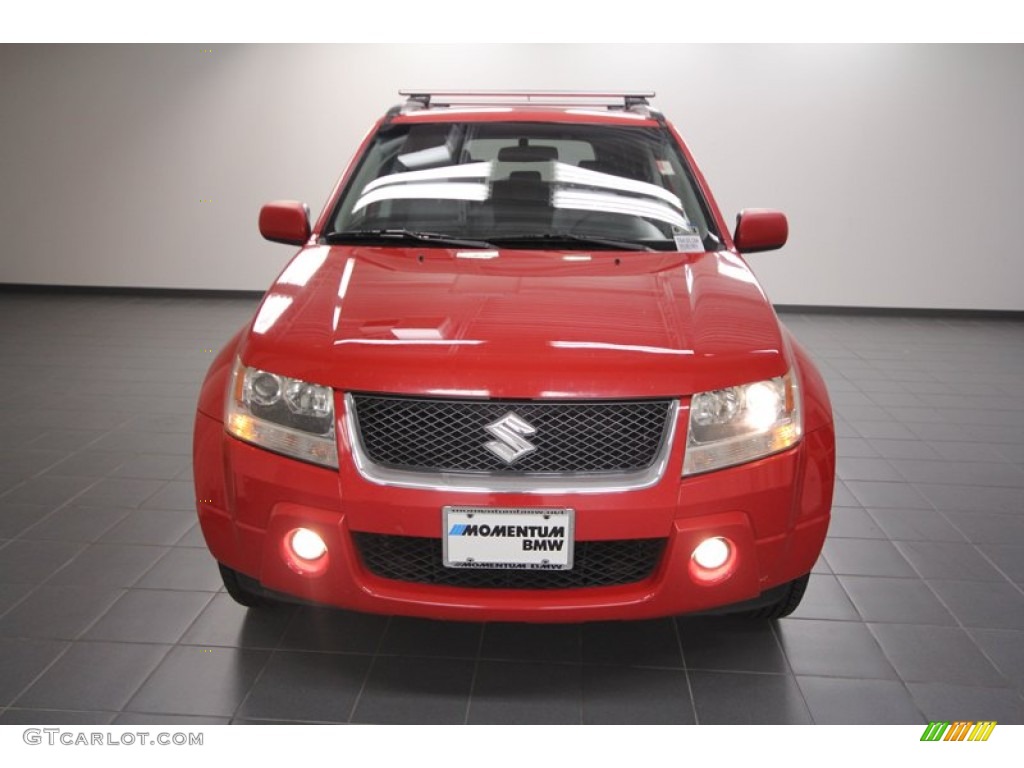 2006 Grand Vitara Luxury - Racy Red / Black photo #6