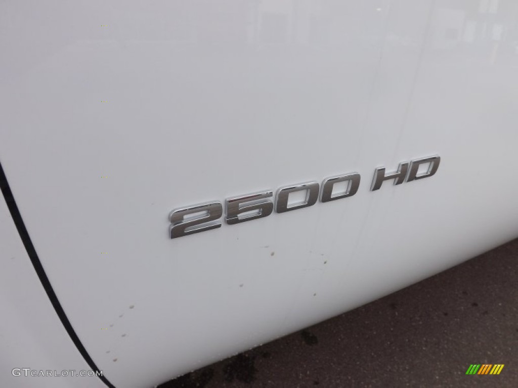 2013 Silverado 2500HD LS Extended Cab 4x4 - Summit White / Dark Titanium photo #14