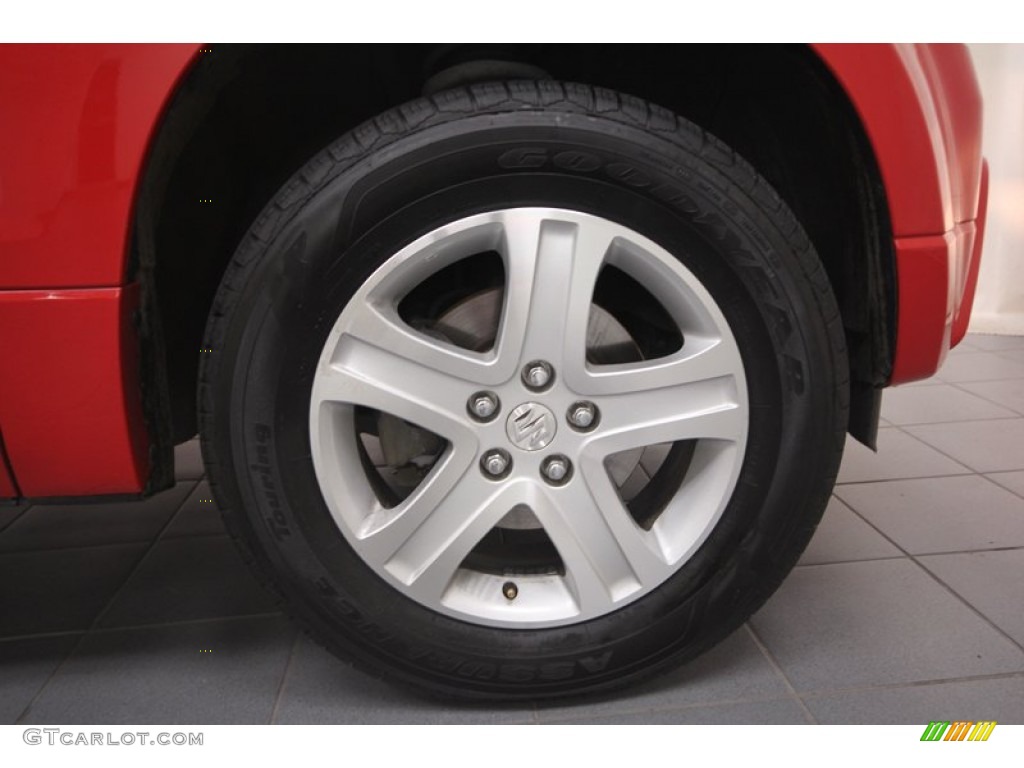 2006 Grand Vitara Luxury - Racy Red / Black photo #9