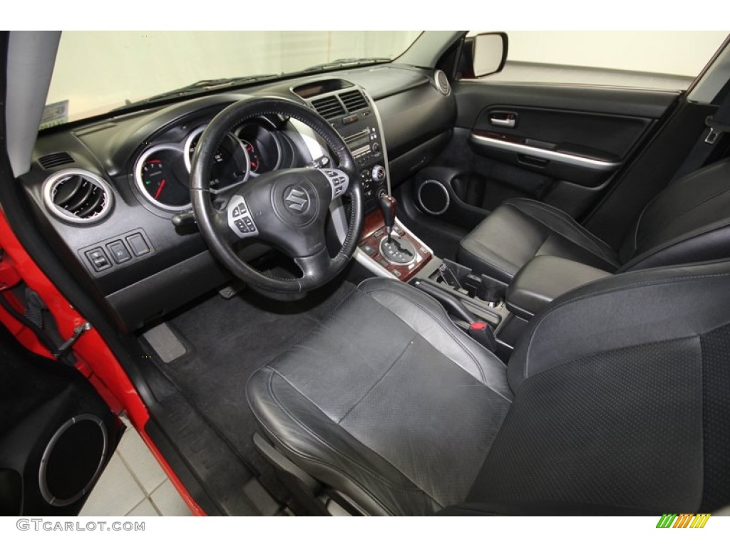 2006 Grand Vitara Luxury - Racy Red / Black photo #13