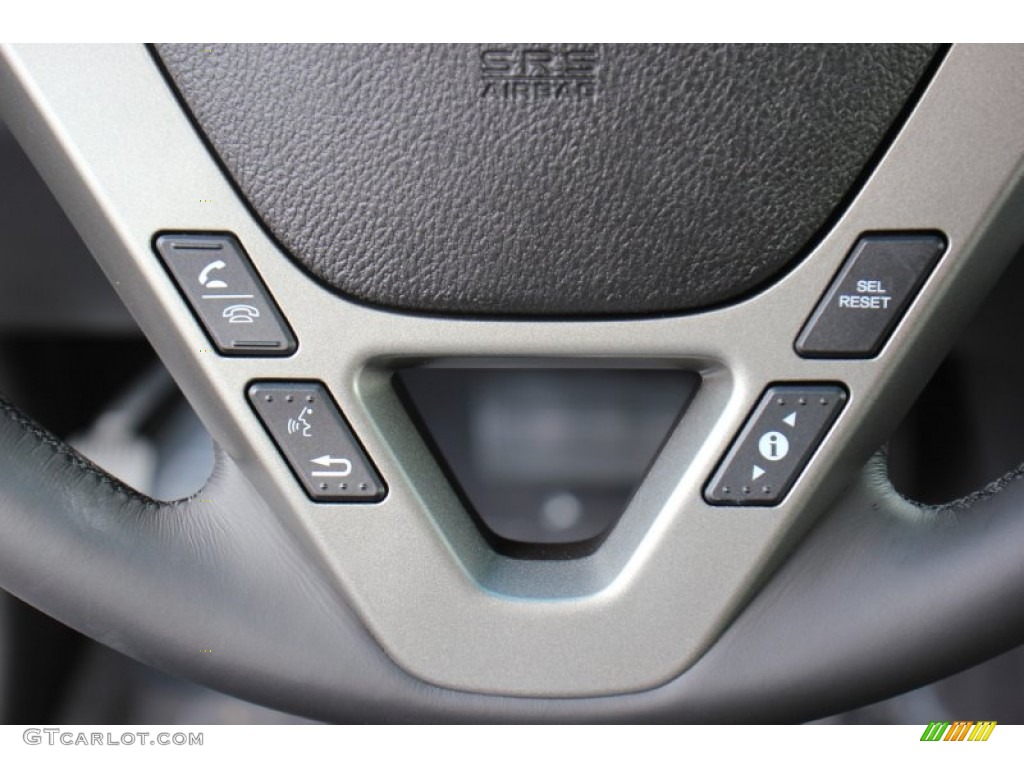 2013 MDX SH-AWD Technology - Palladium Metallic / Ebony photo #29