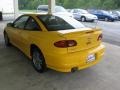 2002 Yellow Chevrolet Cavalier Coupe  photo #3