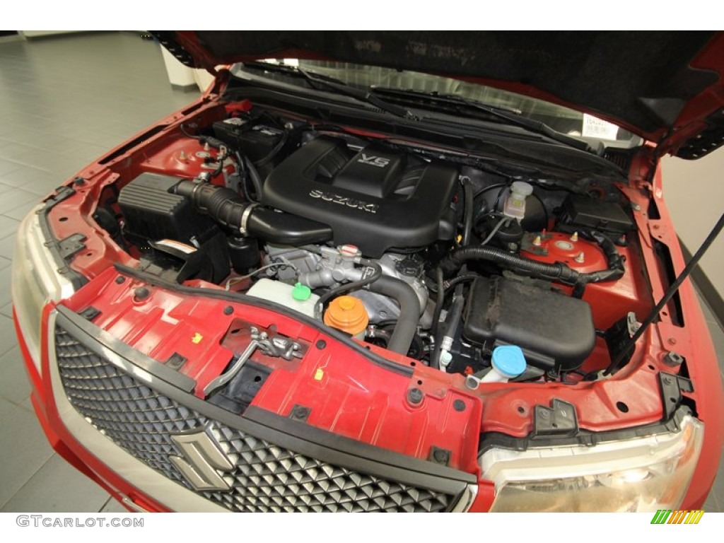 2006 Grand Vitara Luxury - Racy Red / Black photo #39