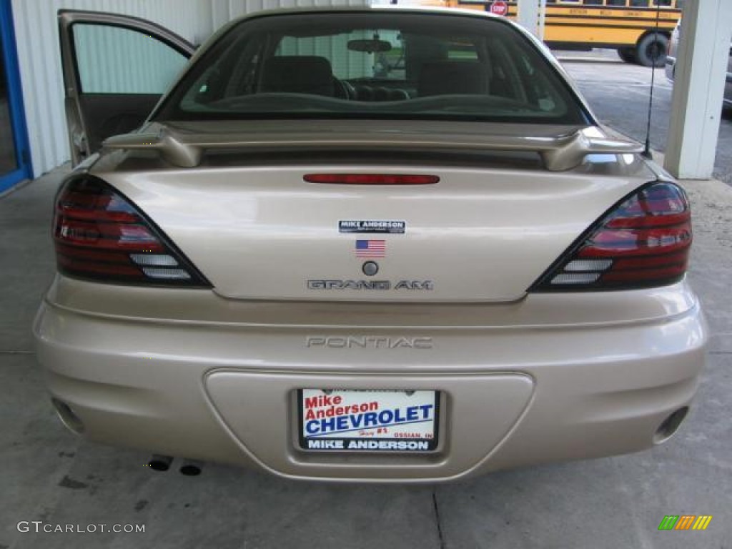 2005 Grand Am SE Sedan - Champagne Beige Metallic / Dark Taupe photo #17