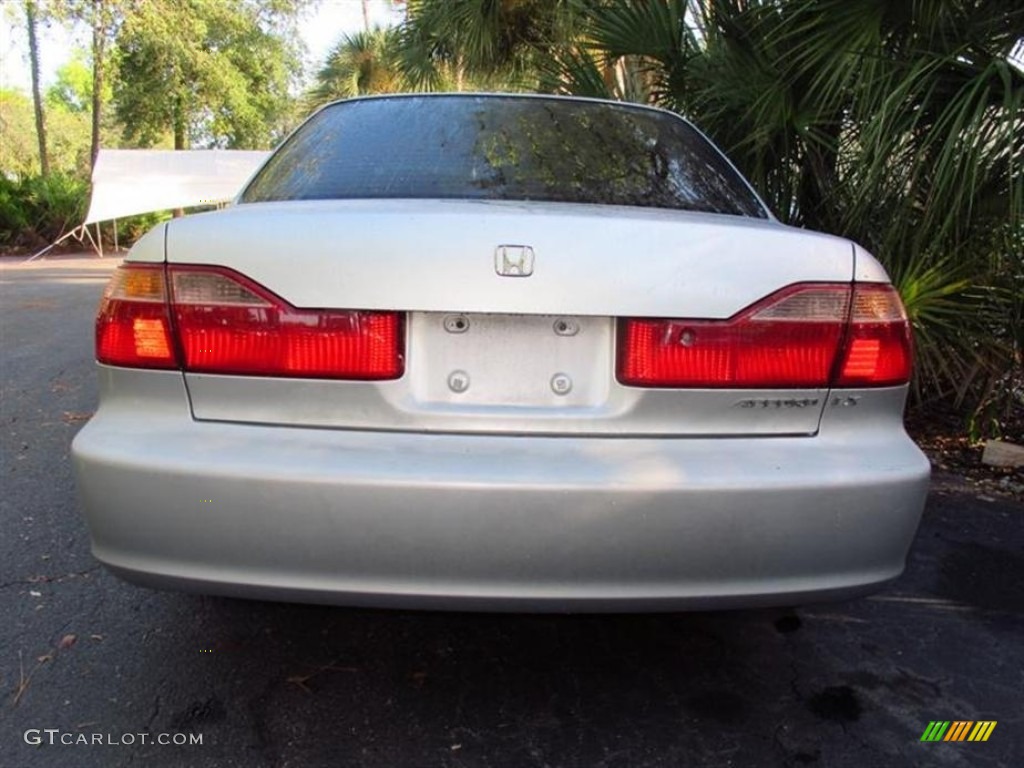 2000 Accord LX Sedan - Satin Silver Metallic / Quartz photo #3