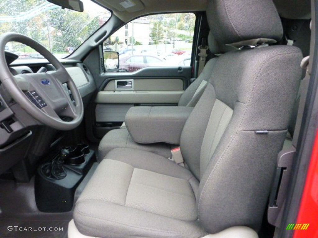 2010 Ford F150 STX SuperCab 4x4 Front Seat Photo #72314267