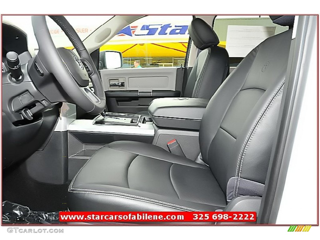 2012 Ram 1500 Lone Star Crew Cab - Bright White / Dark Slate Gray/Medium Graystone photo #12