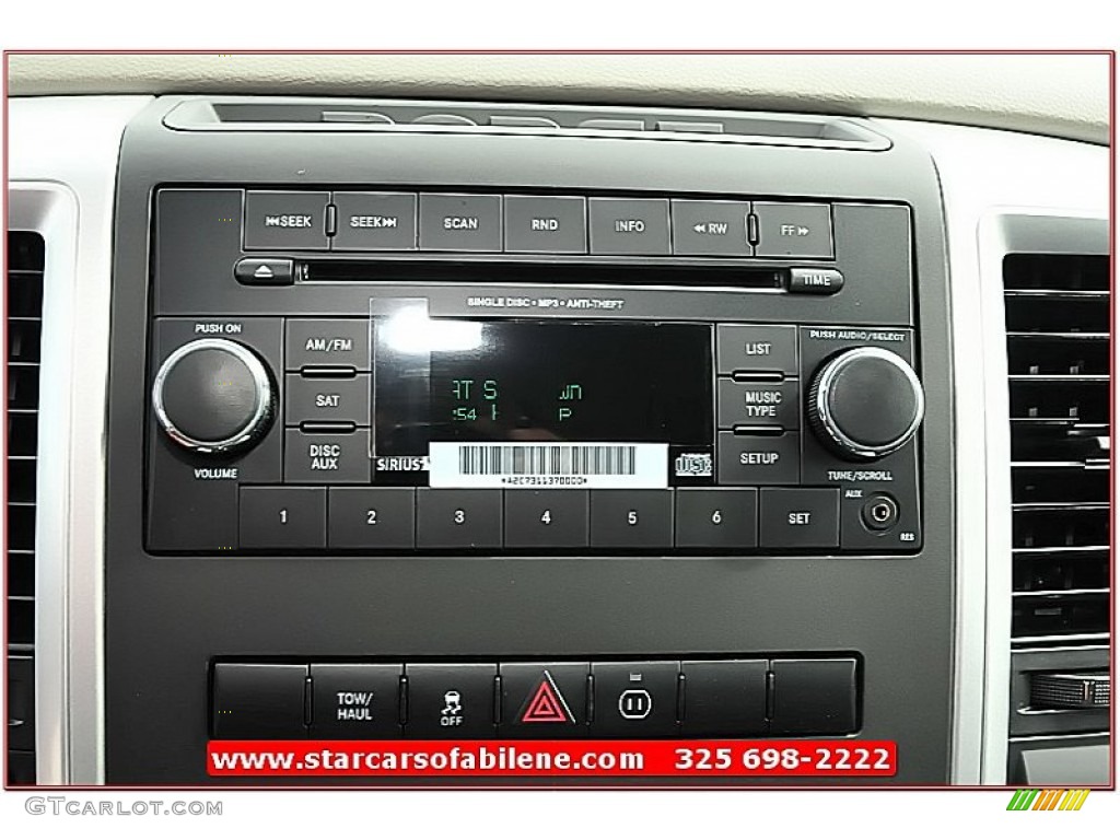 2012 Ram 1500 Lone Star Crew Cab - Bright White / Dark Slate Gray/Medium Graystone photo #31