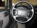 2001 Dodge Ram Van Dark Slate Gray Interior Steering Wheel Photo
