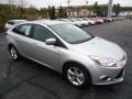 2013 Ingot Silver Ford Focus SE Sedan  photo #1