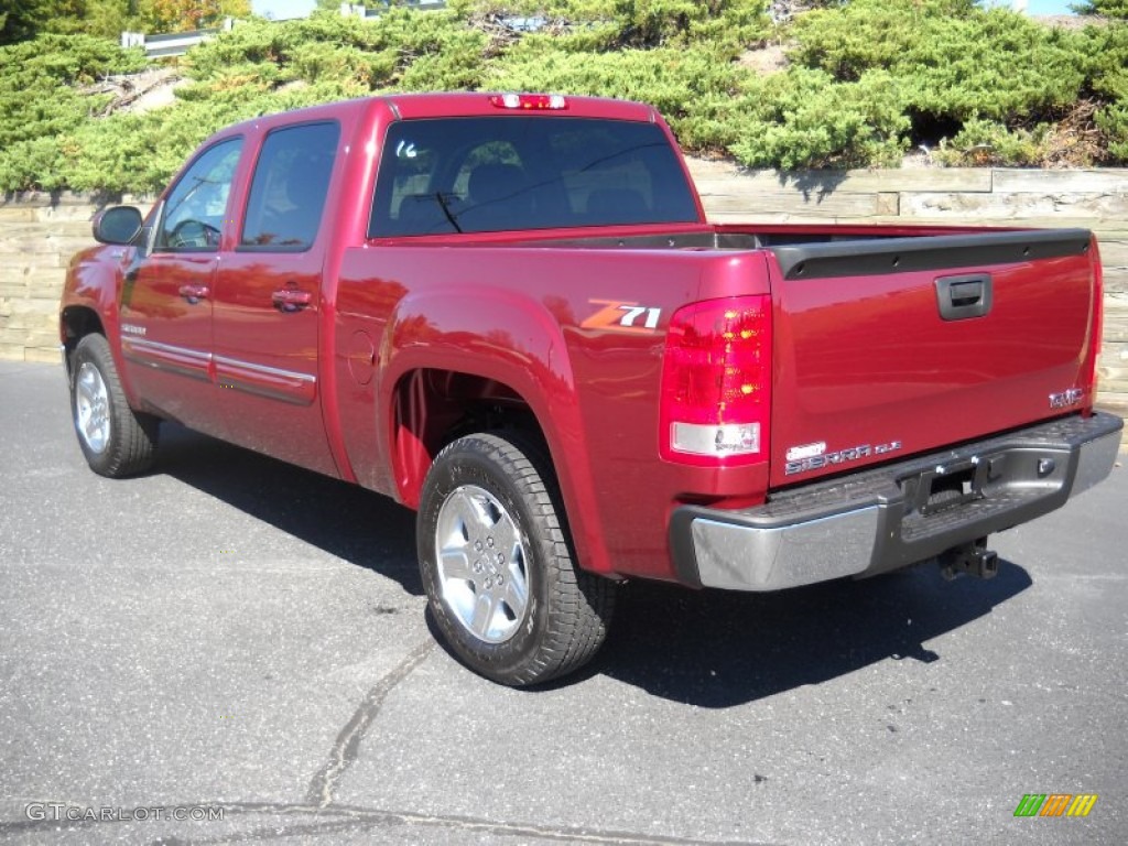 2013 Sierra 1500 SLE Crew Cab - Sonoma Red Metallic / Ebony photo #2