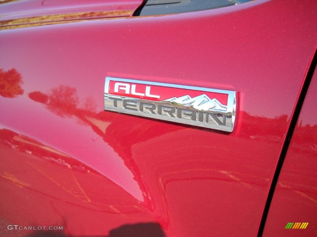 2013 Sierra 1500 SLE Crew Cab - Sonoma Red Metallic / Ebony photo #7