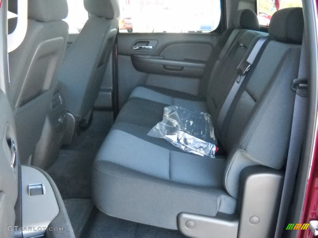 2013 Sierra 1500 SLE Crew Cab - Sonoma Red Metallic / Ebony photo #16