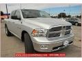 2012 Bright Silver Metallic Dodge Ram 1500 Lone Star Crew Cab  photo #9